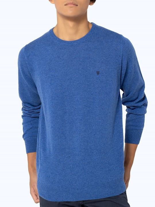 The Bostonians Long Sleeve Sweater Blue