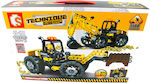 Plastic Construction Toy Cars