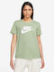 Nike Femeie Sport Tricou Kaki