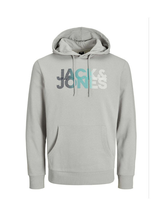 Jack & Jones Hanorac pentru bărbați cu glugă Gri Albastru