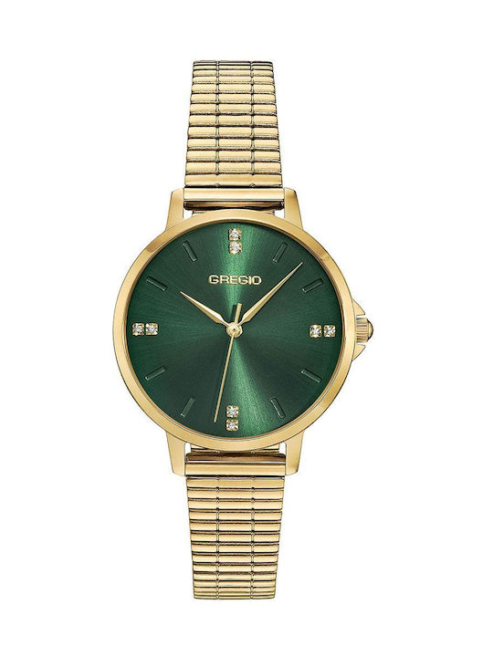 Gregio Watch with Gold Metal Bracelet