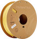 Polymaker PolyTerra PLA 3D Printer Filament 1.75mm Pastel Yellow 1kg
