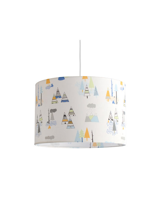 Veis Teepee Lumină de tavan pentru copii Ceiling Light cu suport pentru bec E27