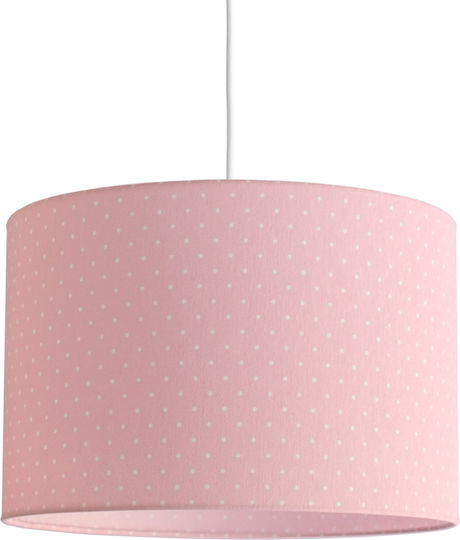 Veis Einfaches Licht Kinderdeckenleuchte Deckenleuchte 15W mit Fassung E27 Rosa 35x24cm