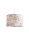 Veis Kids Plastic Single Ceiling Light E27 Elephants Pink 15W 35x24cm