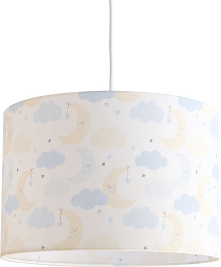Veis Sleepy Einfaches Licht Kinderdeckenleuchte Deckenleuchte mit Fassung E27 Hellblau