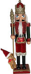 InTheBox Weihnachts-Nussknacker Rot Höhe 40cm.