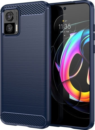 Moto Back Cover Silicone Blue (Motorola Edge 30 Neo 5G)