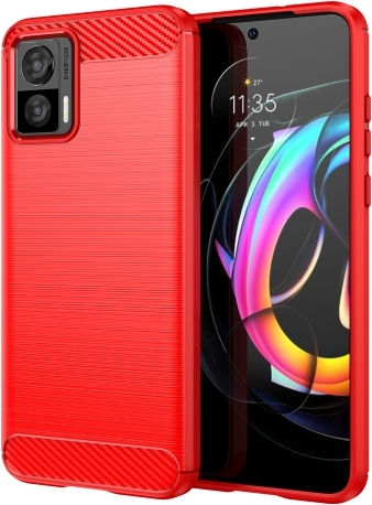 Задна корица Силикон Червен (Motorola Edge 30 Neo 5G)