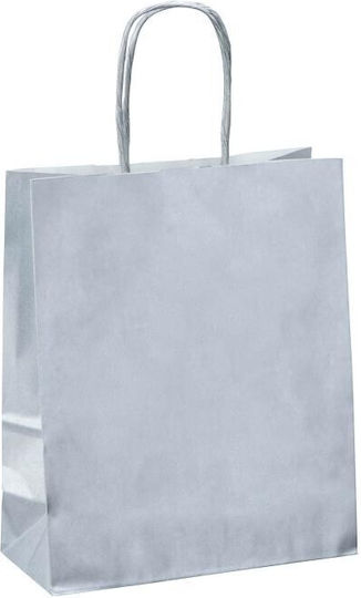 Viquel Paper Bag for Gift Silver 22x31x12cm. 50pcs
