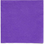 Party Napkins Φαγητού Purple 20pcs