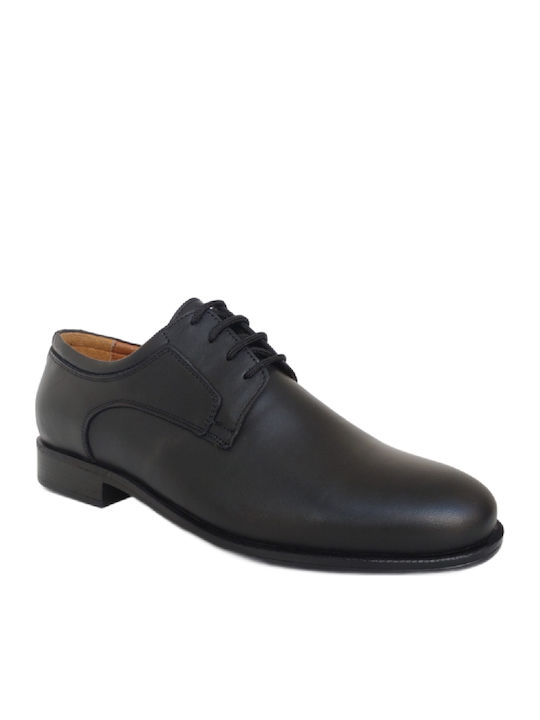 Leder Herren Freizeitschuhe Schwarz