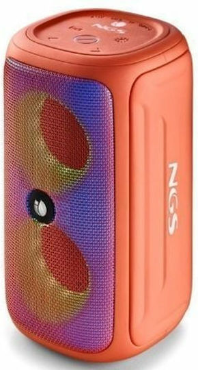 NGS Roller Beast Bluetooth Speaker 16W with Radio and Battery Life up to 7 hours Coral