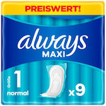 Always Sanitary Pads Size 1 9pcs