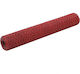 vidaXL Drahtgeflecht Verzinkt mit PVC-Beschichtung Rot 1x25m
