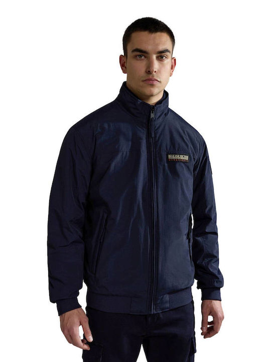 Napapijri Men's Winter Jacket Blue