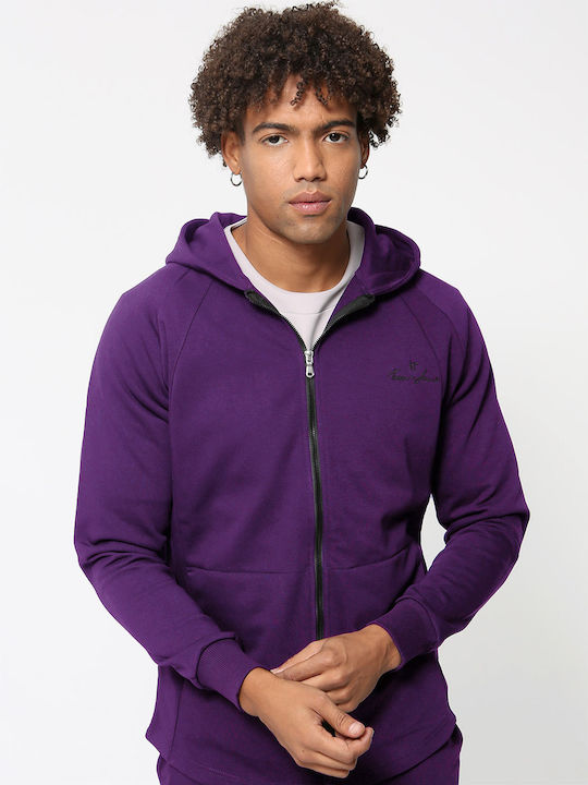 Tresor Sweatshirt Für Herren Mit Kapuze Lila