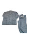 Thomas Men's Winter Pajamas Set Blue