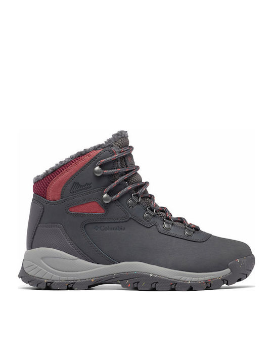 Columbia Newton Ridge Ii Omni-Heat Women's Hiking Boots Waterproof Gray
