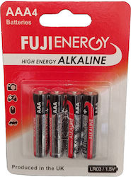 FujiEnergy High Energy AAA 1.5V 4Stück FujiEnergy High Energy AAA 1.5V 4Stück