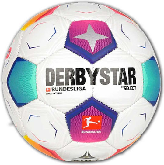 Derby Star Bundesliga Brillant Мини Футболна топка White