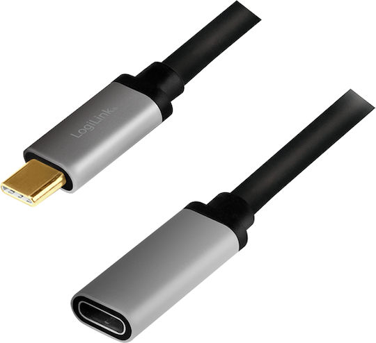 LogiLink USB 3.2 Cable USB-C male - USB-C female Χρυσό 0.5m CUA0105