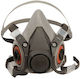 3M Maske Halbes Gesicht mit Filtern 6059 und Vorfiltern 5935