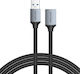 Vention USB 3.0 Cable USB-A male - USB-A female Μαύρο 2m CBLHH