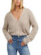 Guess Short Women's Cardigan Beige