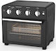 Mistral Plus Πολυμάγειρας 1800W με Χωρητικότητα 23lt Μαύρος