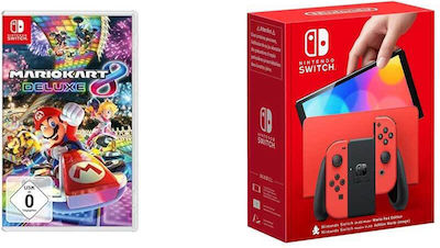 Nintendo Comutator OLED 64GB Mario Red Edition