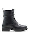 Onoressa Leder Damen Knöchelstiefel Schwarz 00053187