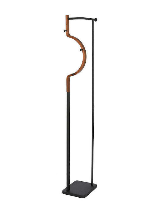 Home Esprit Metallic Coat Rack Brown 20x20x172cm