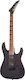 Jackson JS24 DKAM DX Chitară Electrică Stratocaster cu HH Configurație Doze Pata neagră