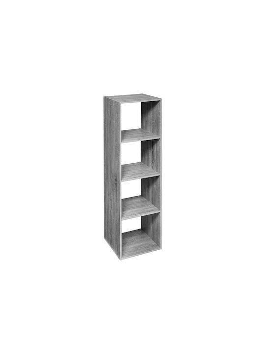 Shelving Unit Floor Grey 34.5x32x134cm