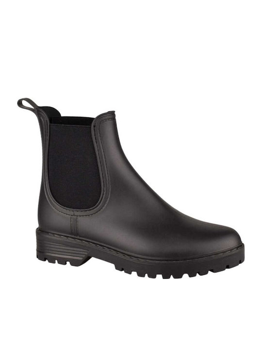 Yfantidis Women's Short Wellies Black