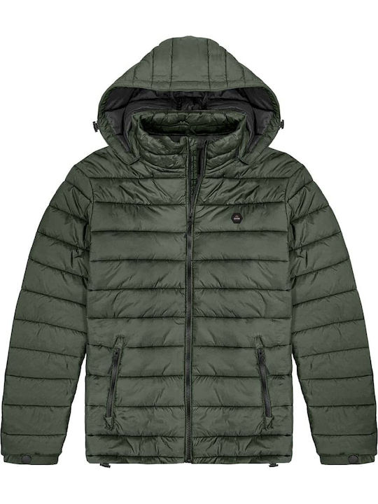 Winter Jacke Puffer Khaki