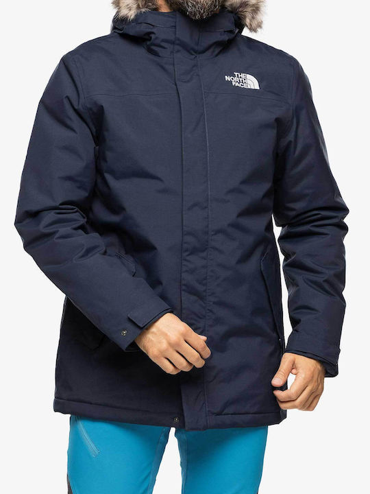 The North Face Recycled Zaneck Men's Winter Jacket Blue