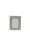 Zen Collection Plastic Photo Frame with Silver Frame