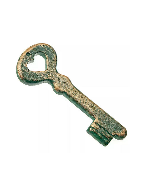 Nuova Vita Lucky Charm Basin Wrench Green made of Plaster 5x14cm 1pcs