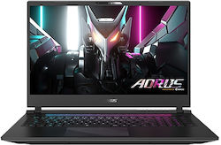 Gigabyte Aorus 17 BSF 17.3" FHD 144Hz (i7-13700H/16GB/1TB SSD/GeForce RTX 4070/W11 Acasă) (Tastatură US)