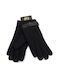 Legend Accessories Men's Woolen Touch Gloves Black