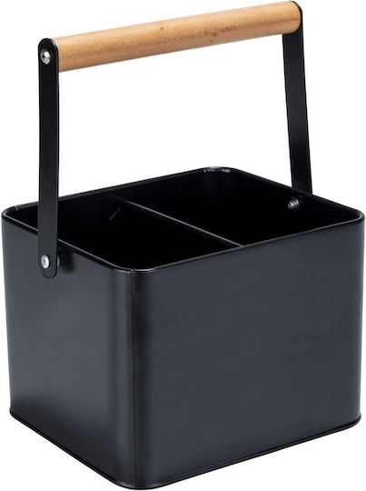 Wenko Επιτραπέζια Βάση Μεταλλική 25.5x18x15εκ. Μαύρη