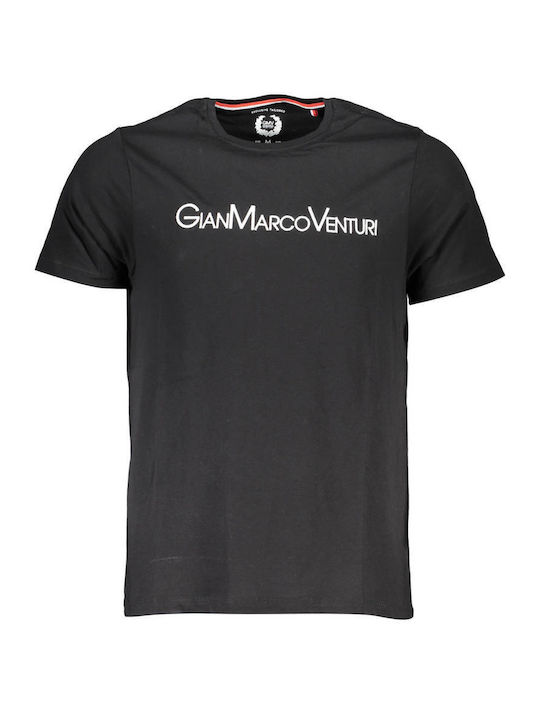 Gian Marco Venturi Herren T-Shirt Kurzarm Aussc...