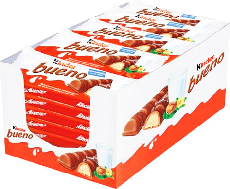 Kinder Bueno Wafer Milk Hazelnut 43gr