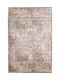 Klonaras Velvet Rug Rectangular Grey Beige