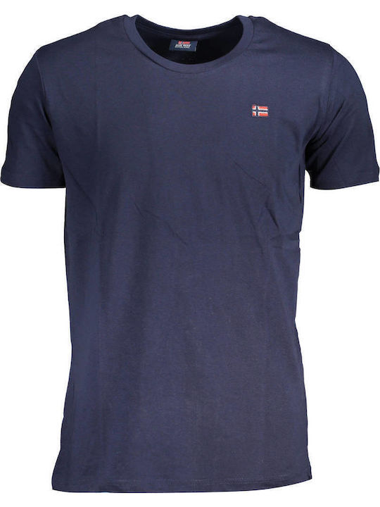T-shirt Navy Μπλε