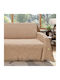 Lino Home Throws & Couch Blankets Sofa Throw Jacquard 180x250cm Salmon