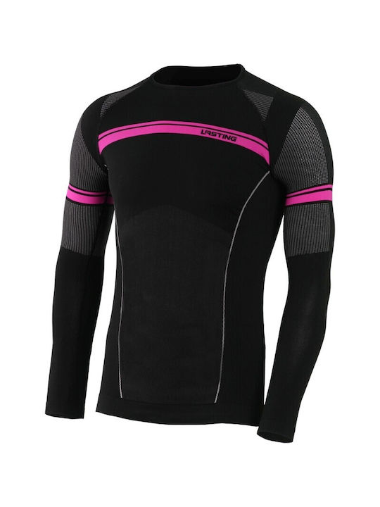 Lasting 9040 Damen Thermo Langarmshirt Schwarz