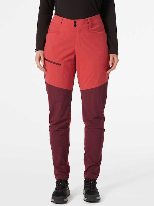 Helly Hansen Tur Femei Lung Pantaloni de drumeție Roșu